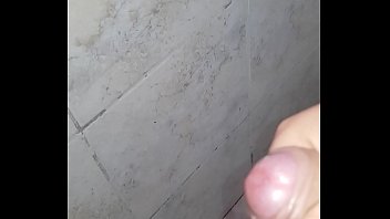 Cum in bathroom
